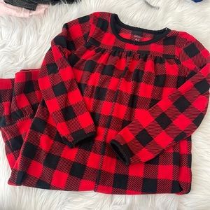 Carters fleece nightgown - size 4/5